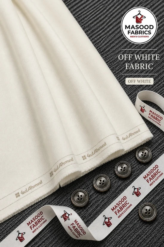 Off White Colour Premium Boski| A Premium Redefined 4 Season Stuff