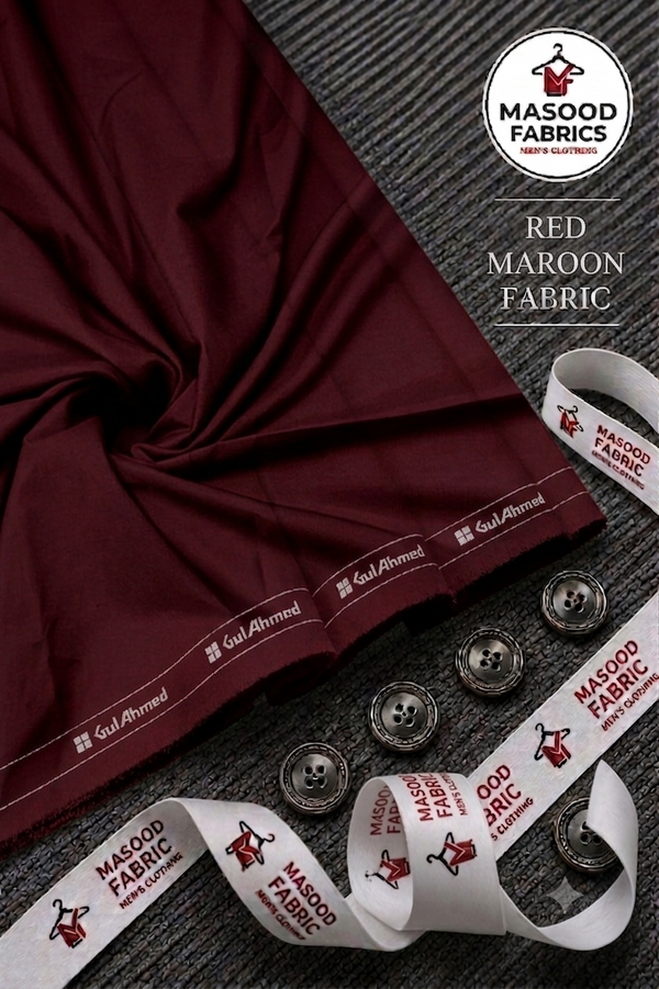 Red Maroon Colour Premium Boski| A Premium Redefined 4 Season Stuff