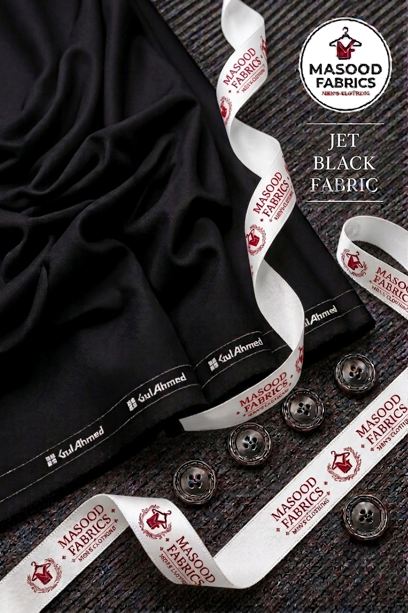 Jet Black Colour Premium Boski| A Premium Redefined 4 Season Stuff
