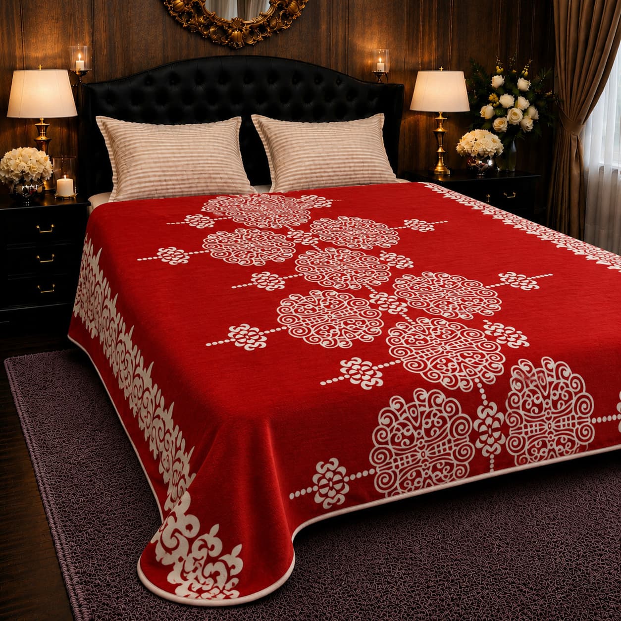 Premium Double Bed AC Fleece Blanket