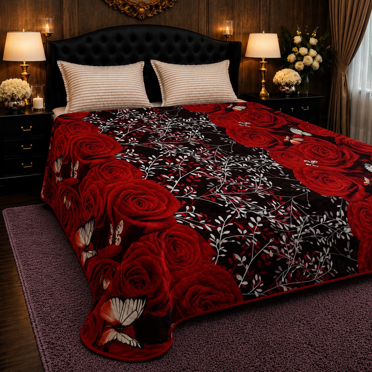 Premium Double Bed AC Fleece Blanket