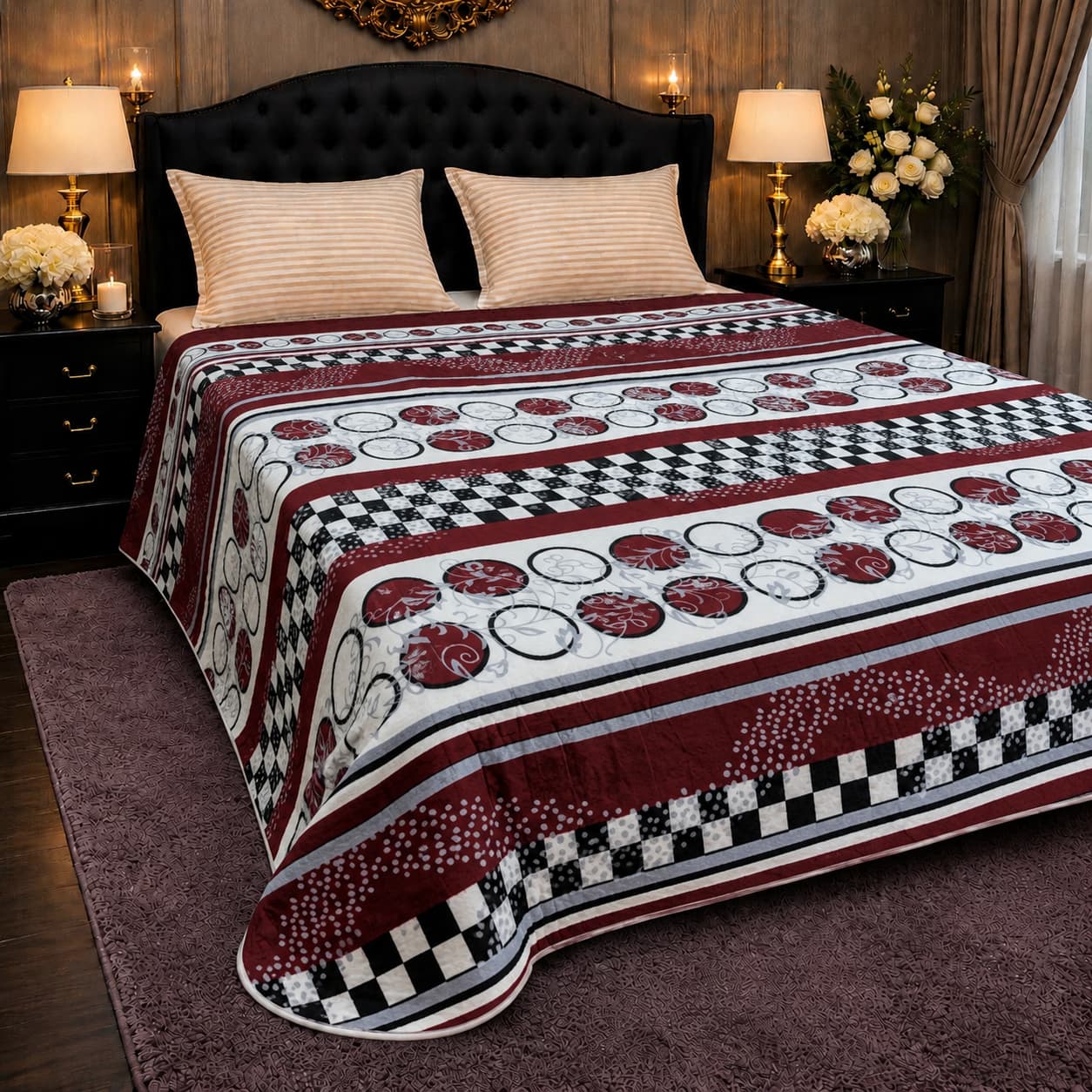 Premium Double Bed AC Fleece Blanket