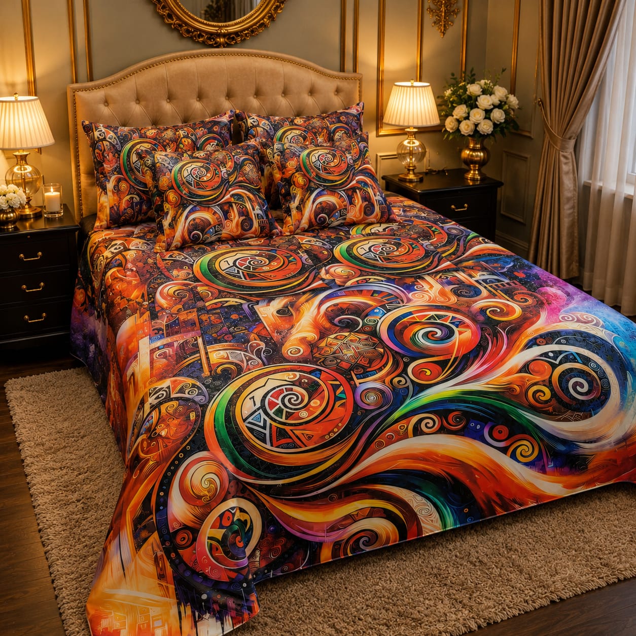 Loli PoP Bedior 7D Print Cotton Bedsheet