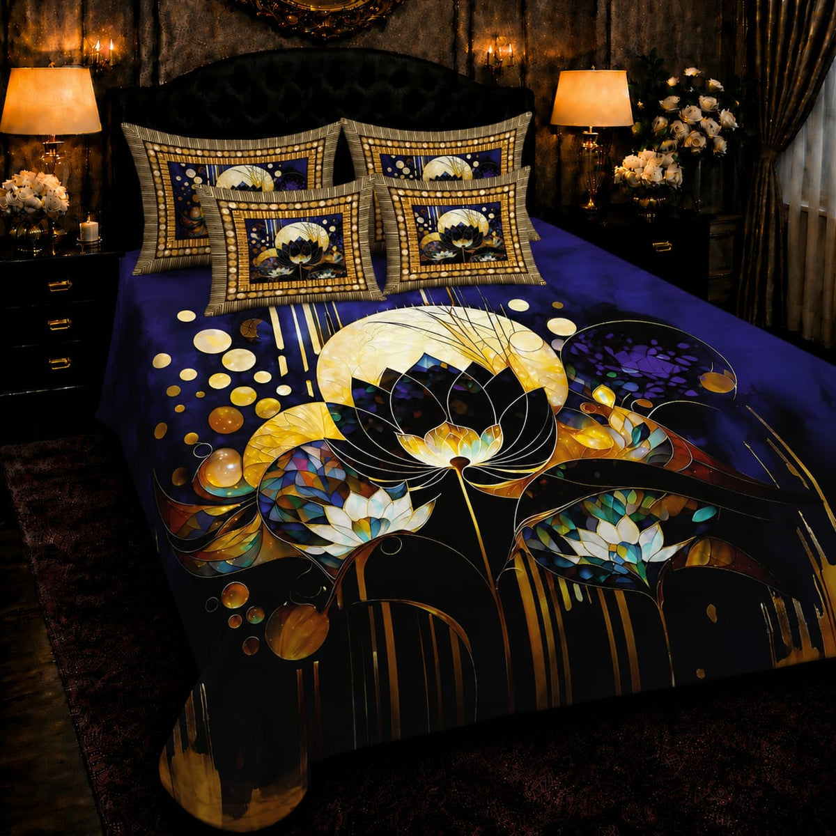 Sun Star Bedior 7D Print Cotton Bedsheet