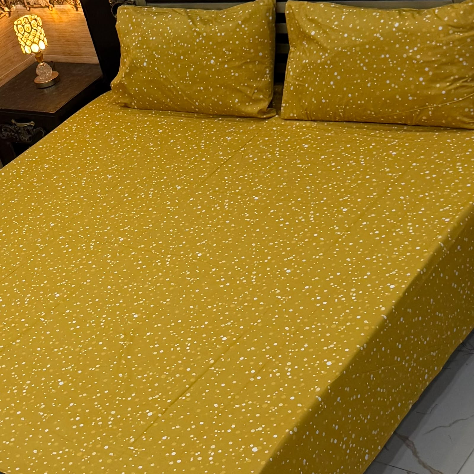4Pc Export Cotton Single Pair Bedsheet