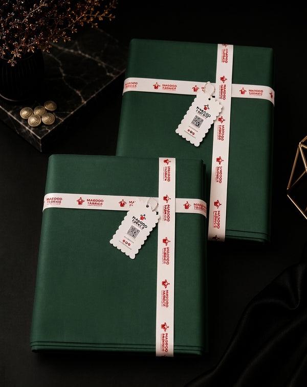 Royal Green - Premium Paper Cotton Unstitched Men's Suit